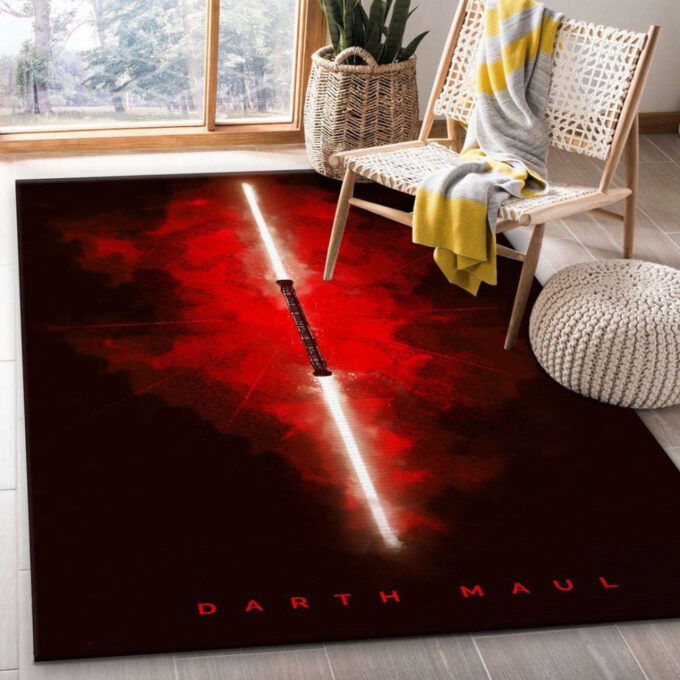 Darth Maul Rug Living Room Floor Decor Fan Gifts