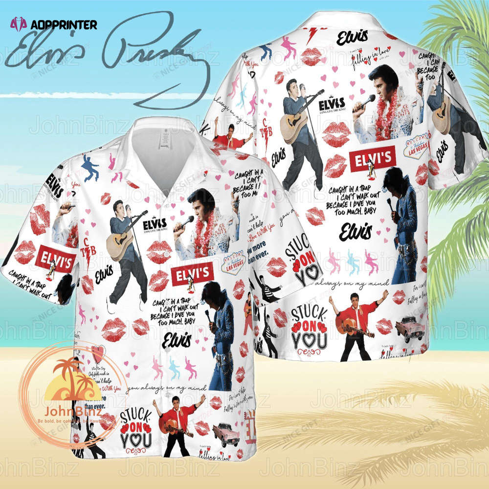 Elvis Presley Hawaiian Shirt: The King of Rock Vacation Shirt and Perfect Summer Gift Elvis Presley Hawaiian Shirt: The King of Rock Vacation Shirt and Perfect Summer Gift