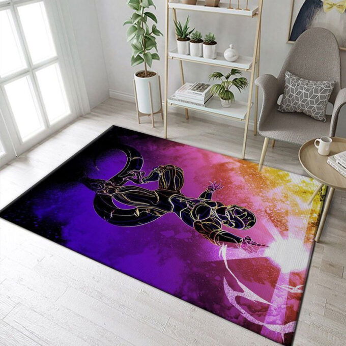 Frieza Dragon Ball Rug Living Room Floor Decor Fan Gifts