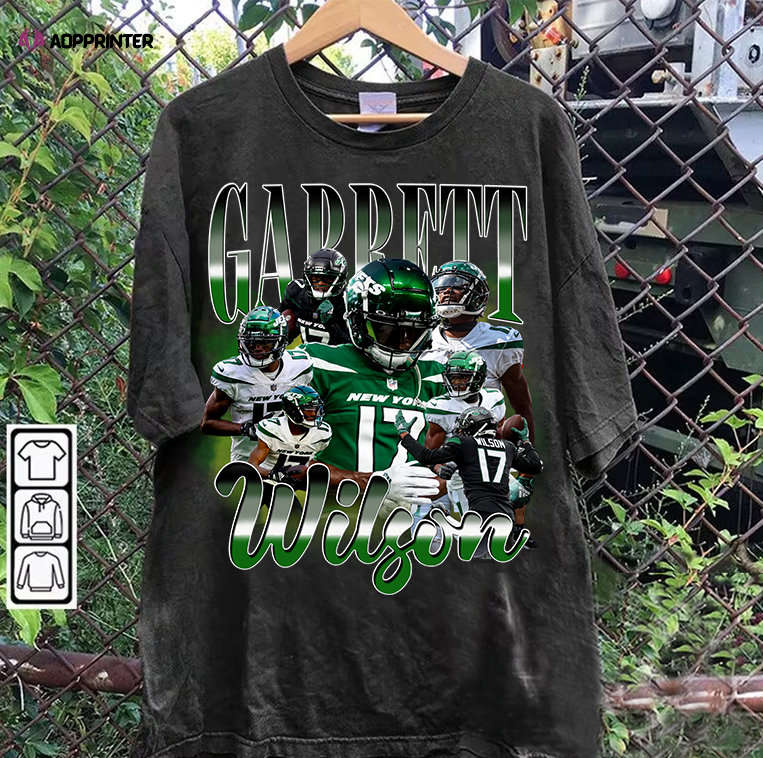 Garrett Wilson TShirt – Garrett Wilson Sweatshirt – Retro American Football Unisex Shirt Garrett Wilson TShirt – Garrett Wilson Sweatshirt – Retro American Football Unisex Shirt