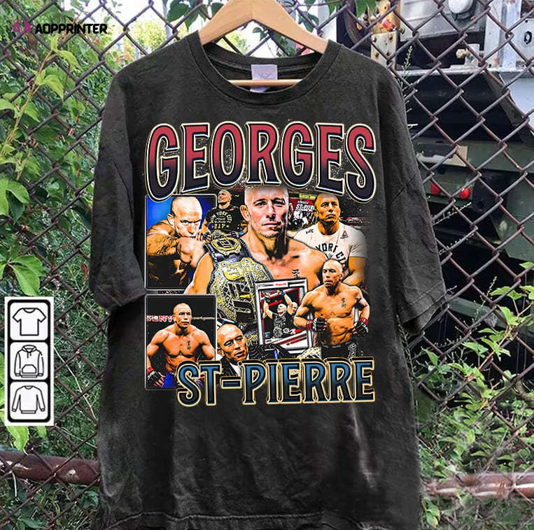 Georges St-Pierre T-Shirt – Georges St-Pierre Sweatshirt – American Professional Boxer Tee For Man and Woman Georges St-Pierre T-Shirt – Georges St-Pierre Sweatshirt – American Professional Boxer Tee For Man and Woman