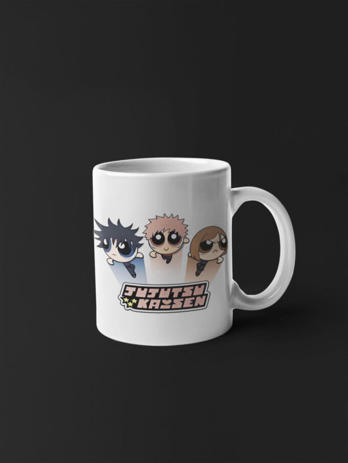 Gojo Satoru, Anime Fan, Anime Mug, Anime Coffee Mug, Cute Gift, Anime Lover Gift, Anime, JJK, 11 oz Ceramic Mug Gift