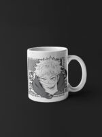 Gojo Satoru, Jujutsu Kaisen Coffee Mug, Anime Lover Gift, Anime Mug, Anime Coffee Mug, Cute Gift, JJK, 11″ Ceramic Mug Gift Valentine Gift