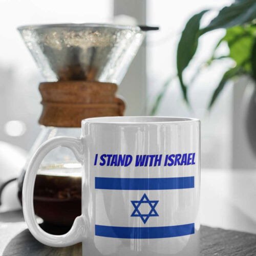Cart 3 I Stand With Israel Mug 11 oz Ceramic Mug Gift