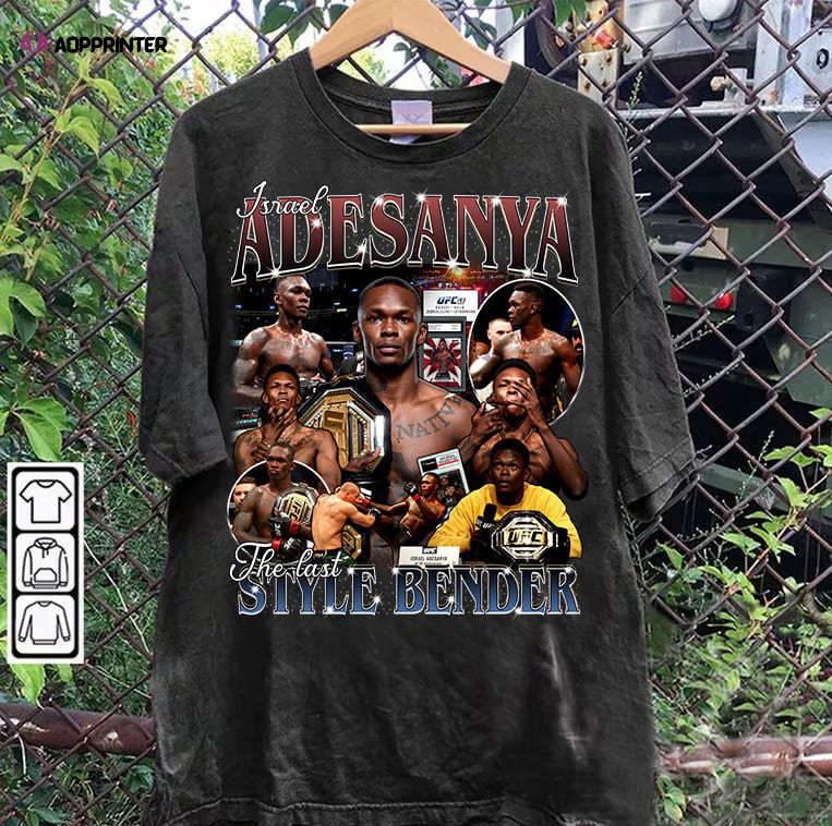 Israel Adesanya T-Shirt – Israel Adesanya Shirt – Retro Mixed Martial Artist Unisex Shirt Israel Adesanya T-Shirt – Israel Adesanya Shirt – Retro Mixed Martial Artist Unisex Shirt