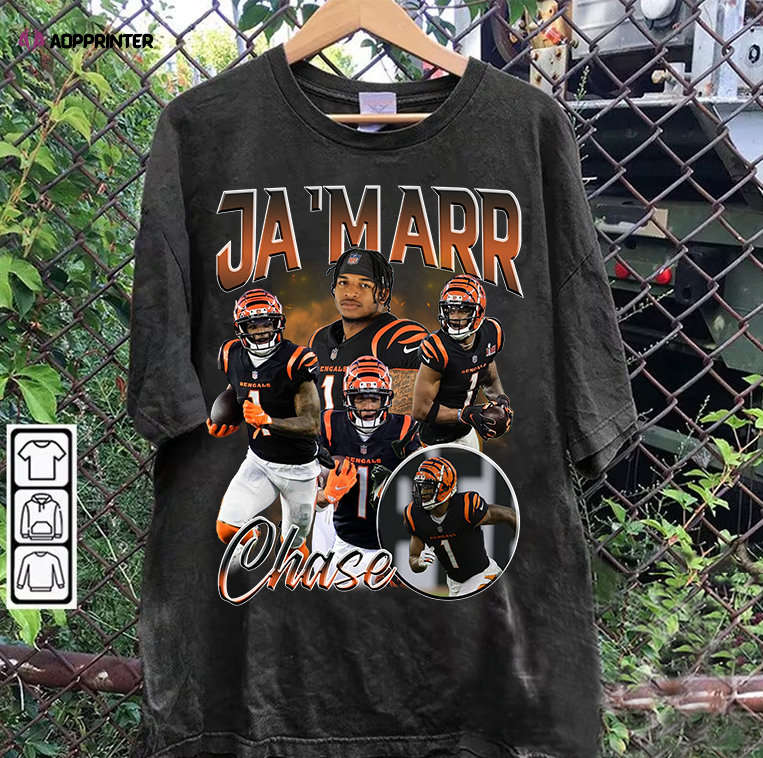Ja’Marr Chase T-Shirt – Ja’Marr Chase Sweatshirt – Retro American Football Unisex Shirt Ja’Marr Chase T-Shirt – Ja’Marr Chase Sweatshirt – Retro American Football Unisex Shirt