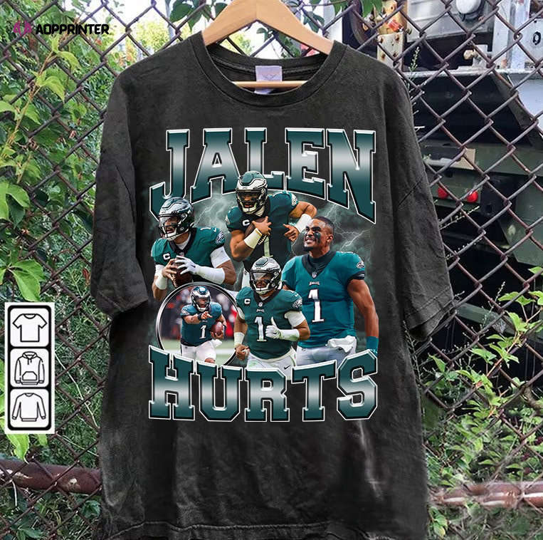 Jalen Hurts T-Shirt – Jalen Hurts Sweatshirt – Retro American Football Unisex Shirt Jalen Hurts T-Shirt – Jalen Hurts Sweatshirt – Retro American Football Unisex Shirt