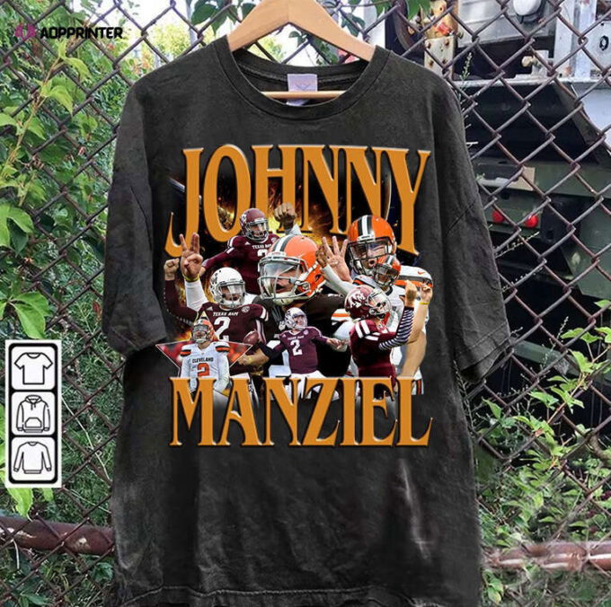 Johnny Manziel T-Shirt – Johnny Manziel Football TShirt – American Football Unisex Shirt
