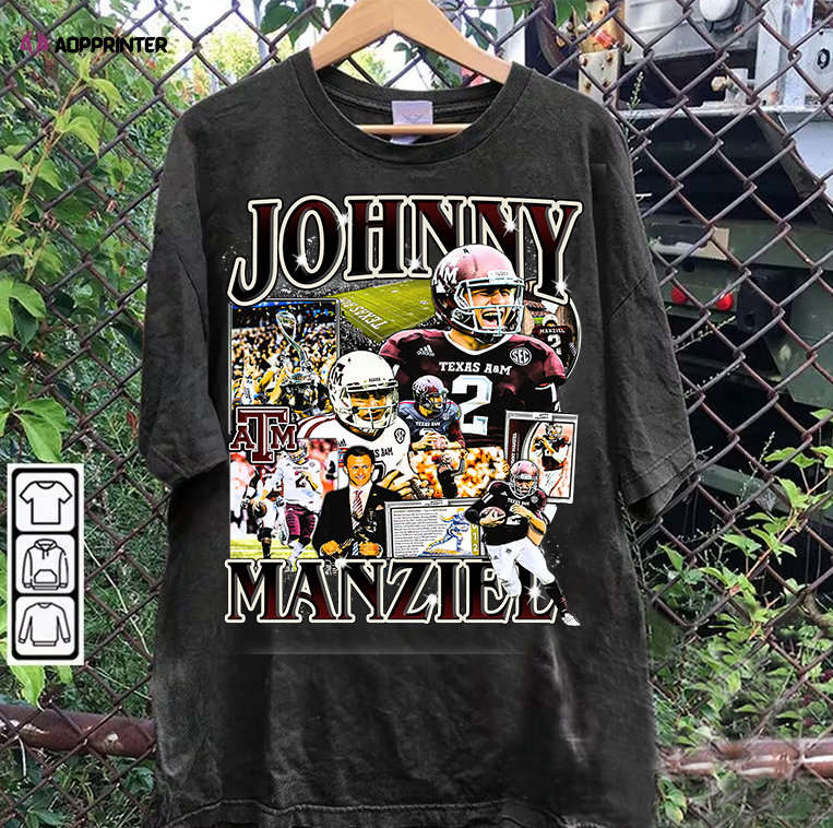 Johnny Manziel T-Shirt – Johnny Manziel Hoodie – Retro American Football Unisex Shirt Johnny Manziel T-Shirt – Johnny Manziel Hoodie – Retro American Football Unisex Shirt