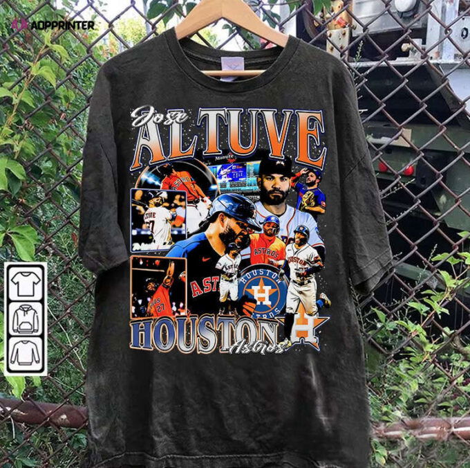 José Altuve T-Shirt – José Altuve Baseball T-Shirt – José Altuve Vintage Unisex Shirt
