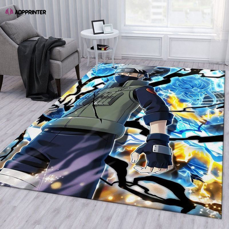 Kakashi Naruto Anime Rug Living Room Floor Decor Fan Gifts Kakashi Naruto Anime Rug Living Room Floor Decor Fan Gifts
