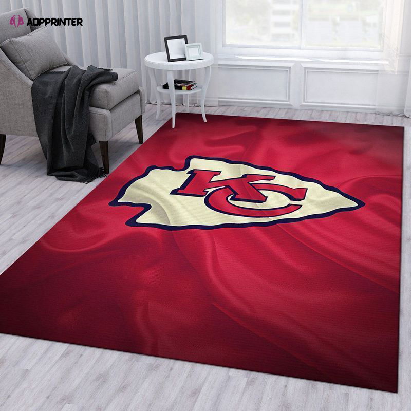 Kansas City Chiefs Rug Living Room Floor Decor Fan Gifts Kansas City Chiefs Rug Living Room Floor Decor Fan Gifts