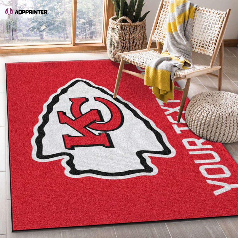 Kansas City Chiefs Rug Living Room Floor Decor Fan Gifts Kansas City Chiefs Rug Living Room Floor Decor Fan Gifts