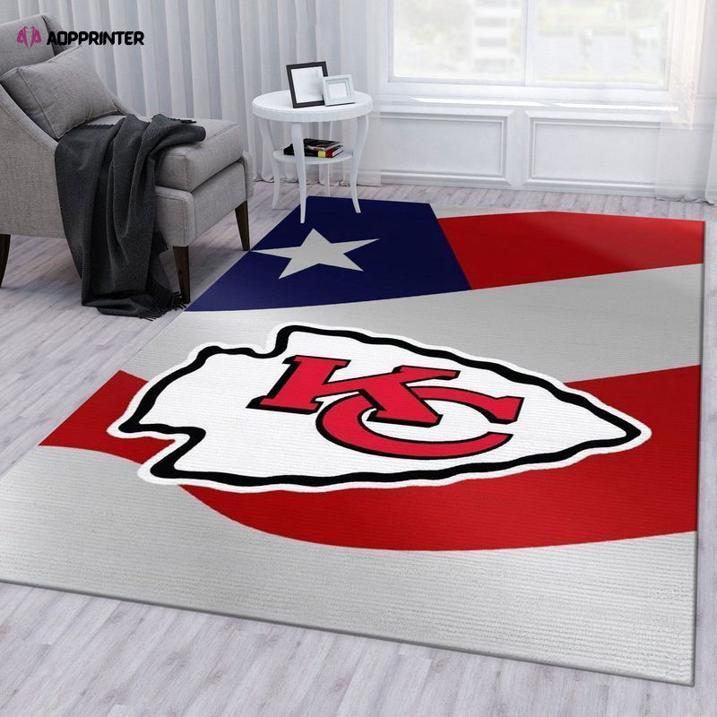 Kansas City Chiefs Rug Living Room Floor Decor Fan Gifts Kansas City Chiefs Rug Living Room Floor Decor Fan Gifts