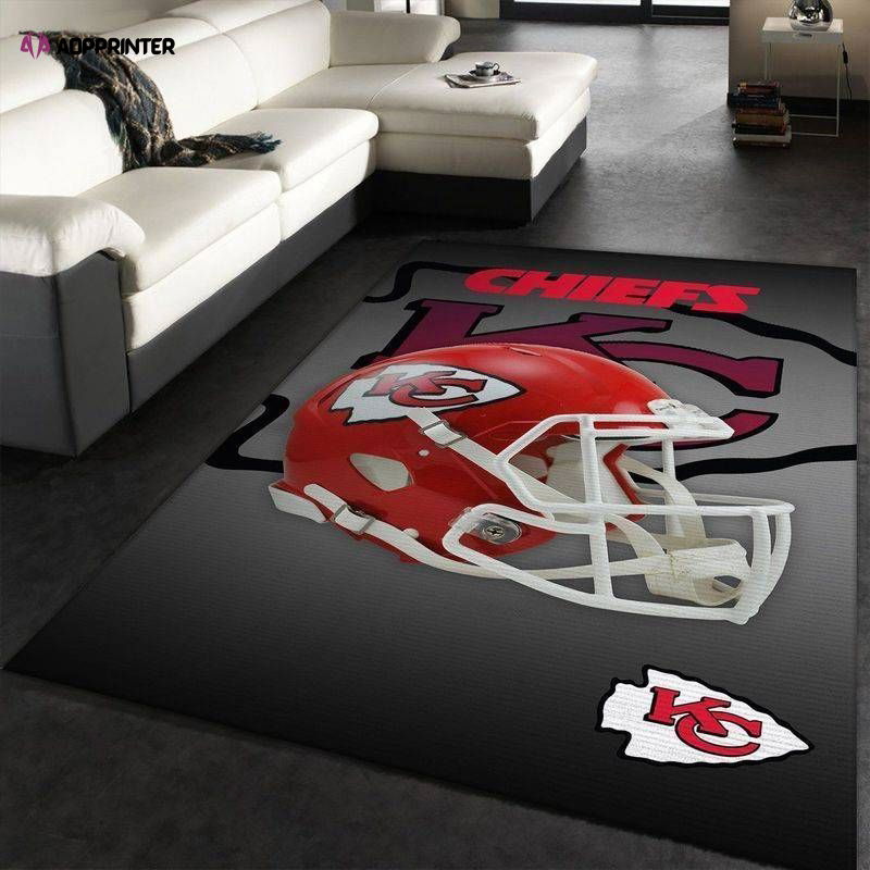 Kansas City Chiefs Rug Living Room Floor Decor Fan Gifts Kansas City Chiefs Rug Living Room Floor Decor Fan Gifts