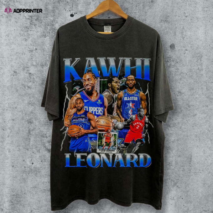 Kawhi Leonard Vintage Unisex Shirt Vintage Kawhi Leonard TShirt For Him and Her Kawhi Leonard SweatShirt