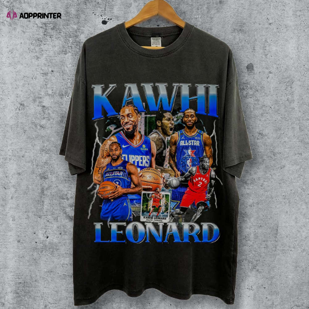 Kawhi Leonard Vintage Unisex Shirt Vintage Kawhi Leonard TShirt For Him and Her Kawhi Leonard SweatShirt Kawhi Leonard Vintage Unisex Shirt Vintage Kawhi Leonard TShirt For Him and Her Kawhi Leonard SweatShirt