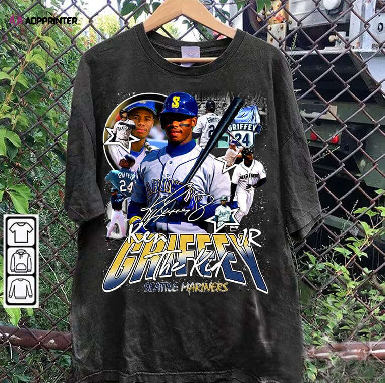 Ken Griffey Jr TShirt – Ken Griffey Jr Sweatshirt – Retro American Baseball Unisex Shirt Ken Griffey Jr TShirt – Ken Griffey Jr Sweatshirt – Retro American Baseball Unisex Shirt