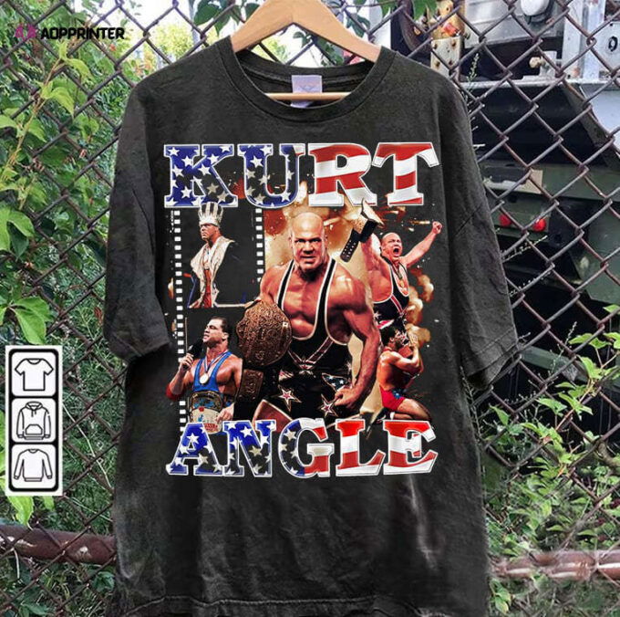 Kurt Angle TShirt – Kurt Angle Sweatshirt – American Professional Wrestler TeeUnisex Shirt