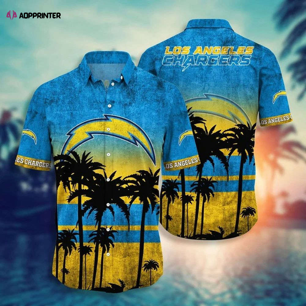 Los Angeles Chargers Blue Color LA Team Limited T-shirt Hawaiian Shirt Los Angeles Chargers Blue Color LA Team Limited T-shirt Hawaiian Shirt