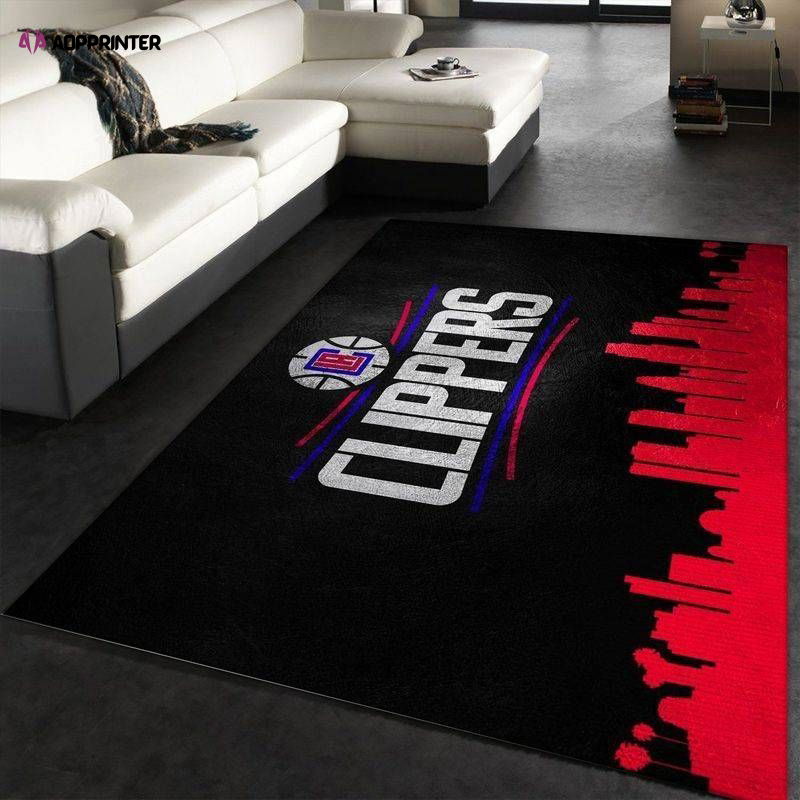 Los Angeles Clippers Rug Living Room Floor Decor Fan Gifts Los Angeles Clippers Rug Living Room Floor Decor Fan Gifts