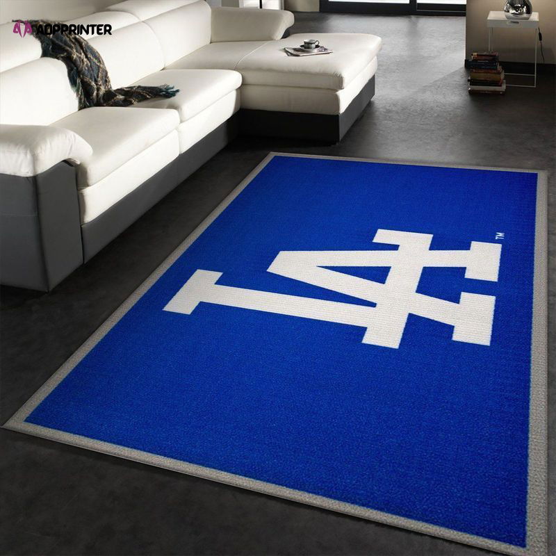 Los Angeles Dodgers Rug Living Room Floor Decor Fan Gifts Los Angeles Dodgers Rug Living Room Floor Decor Fan Gifts