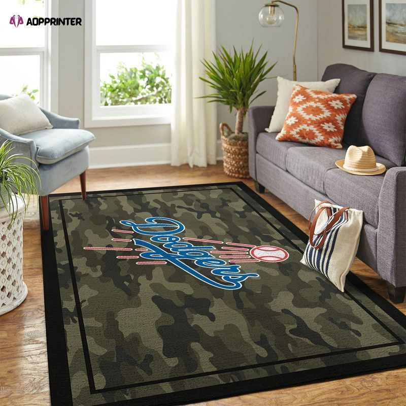 Los Angeles Dodgers Rug Living Room Floor Decor Fan Gifts Los Angeles Dodgers Rug Living Room Floor Decor Fan Gifts