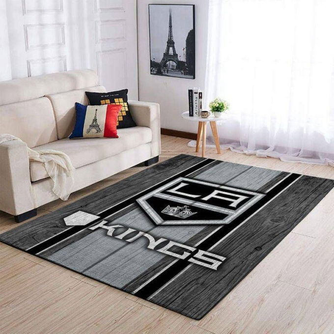 Los Angeles Kings Rug Living Room Floor Decor Fan Gifts