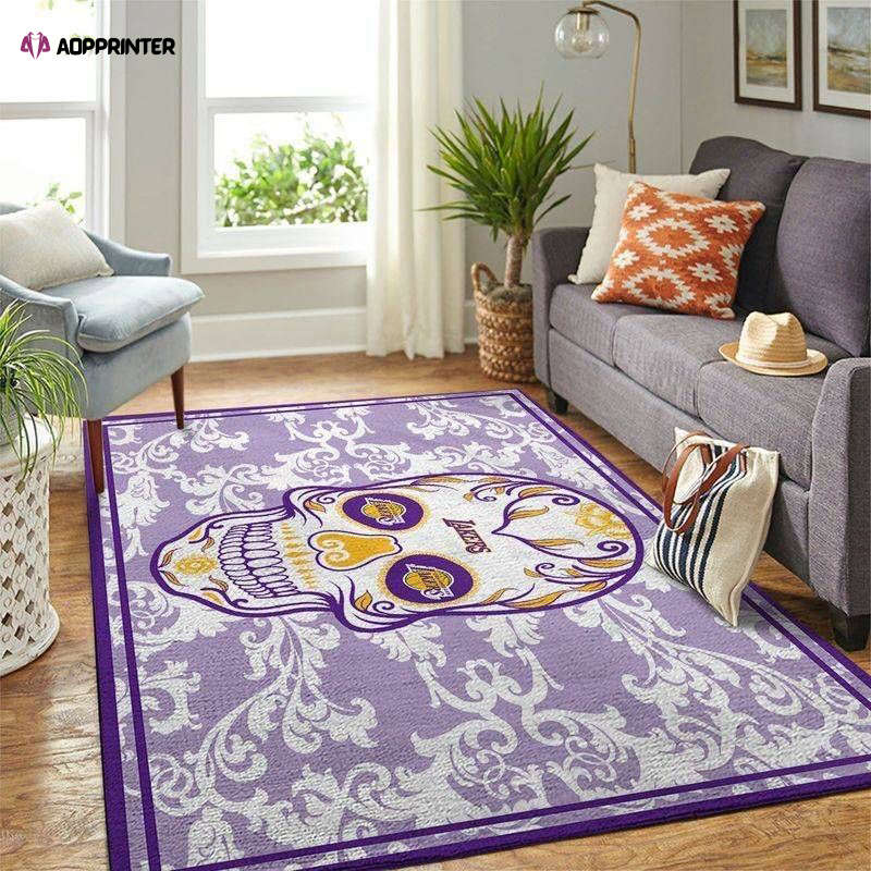 Los Angeles Lakers Rug Living Room Floor Decor Fan Gifts Los Angeles Lakers Rug Living Room Floor Decor Fan Gifts