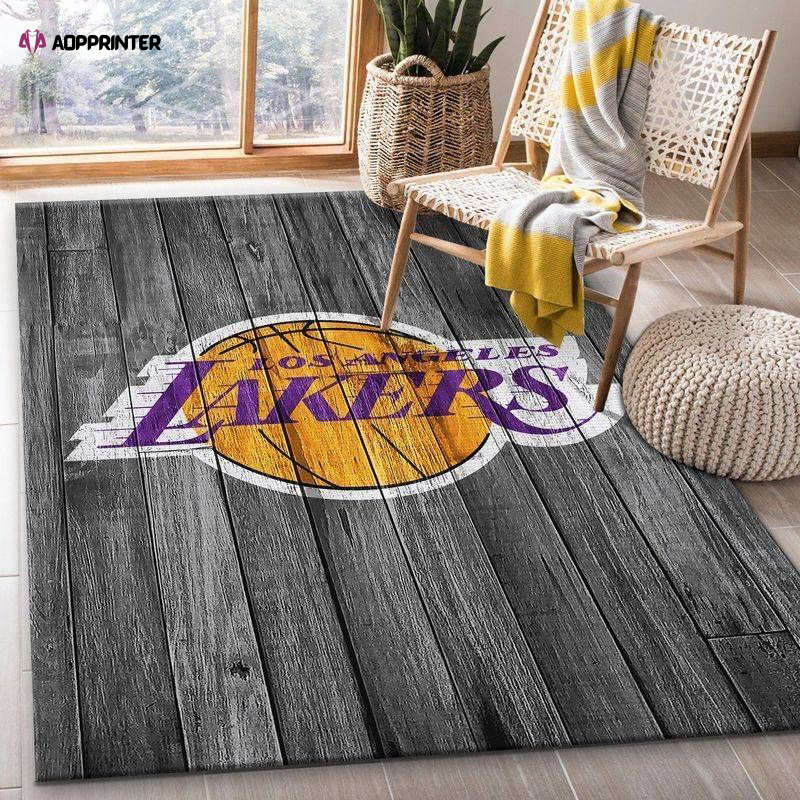 Los Angeles Lakers Rug Living Room Floor Decor Fan Gifts Los Angeles Lakers Rug Living Room Floor Decor Fan Gifts