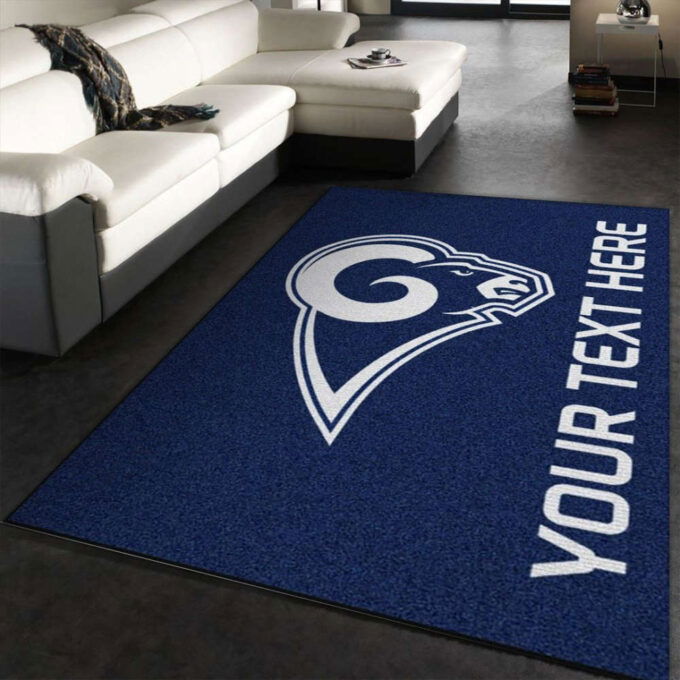Los Angeles Rams Rug Living Room Floor Decor Fan Gifts