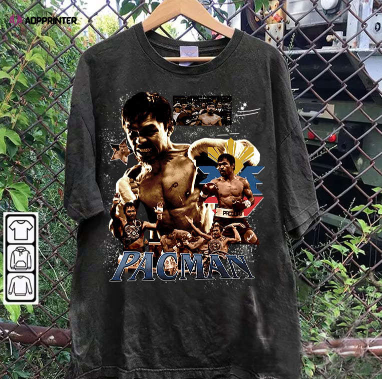 Manny Pacquiao T-Shirt – Manny Pacquiao Pacman Hoodie – Retro American Boxer Unisex Shirt Manny Pacquiao T-Shirt – Manny Pacquiao Pacman Hoodie – Retro American Boxer Unisex Shirt