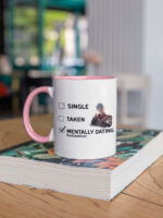 Mentally Dating Astarion, Baldurs Gate 3, DnD Mug, Baldurs Gate Fan Gift, Baldurs Gate Coffee Mug White 11 oz Mug Gift