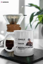 Mentally Dating Astarion, Baldurs Gate 3, DnD Mug, Baldurs Gate Fan Gift, Baldurs Gate Coffee Mug White 11 oz Mug Gift