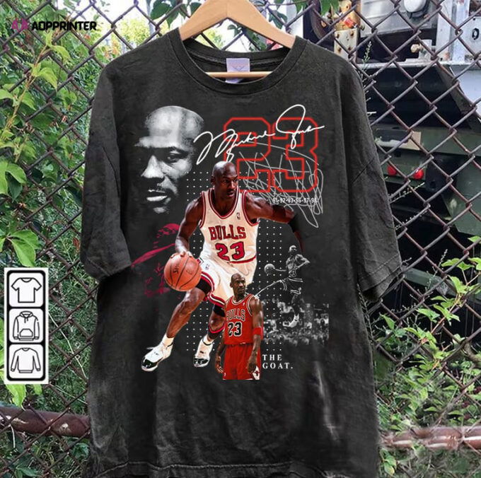 Michael Jordan TShirt – Michael Jordan Sweatshirt – Retro American Basketball Unisex Shirt