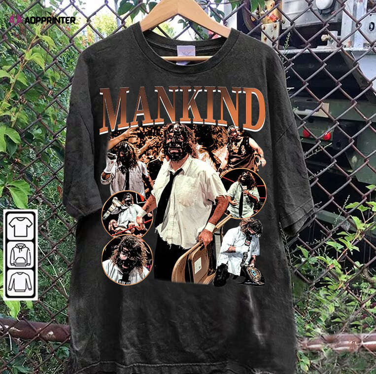 Mick Foley TShirt – Mick Foley Mankind T-Shirt – American Professional Wrestler TeeUnisex Shirt Mick Foley TShirt – Mick Foley Mankind T-Shirt – American Professional Wrestler TeeUnisex Shirt