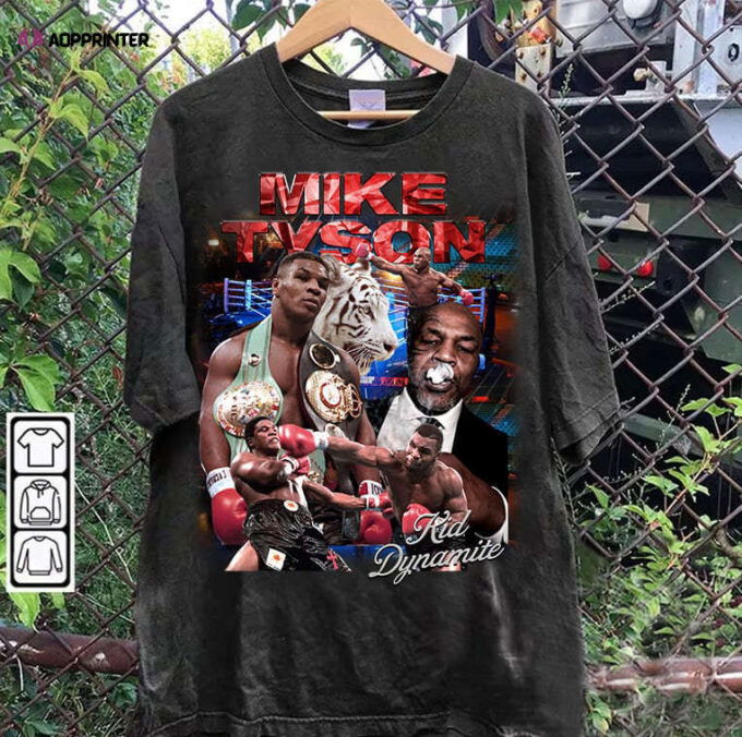 Mike Tyson T-Shirt – Iron Mike Sweatshirt – American Professional Boxer Unisex Shirt