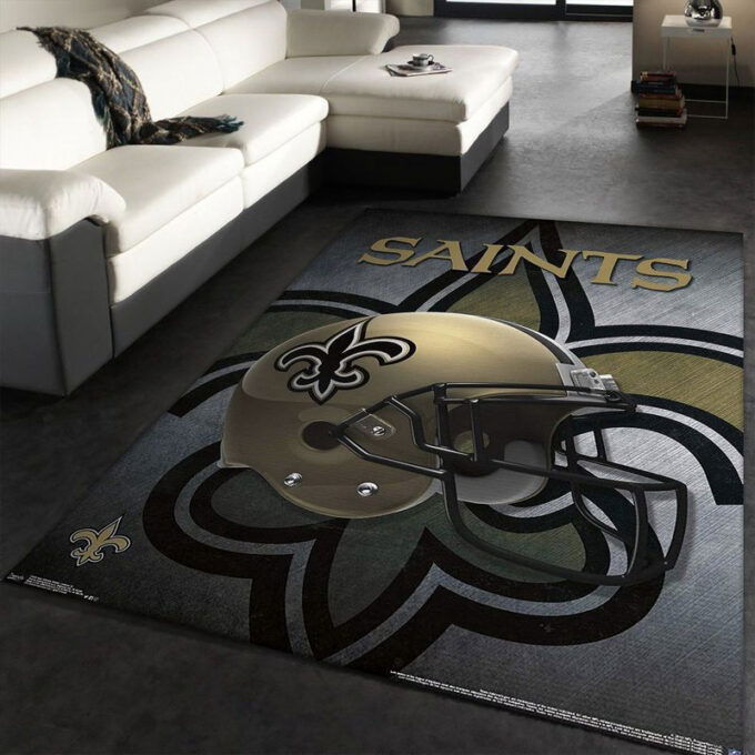 New Orleans Saints Rug Living Room Floor Decor Fan Gifts