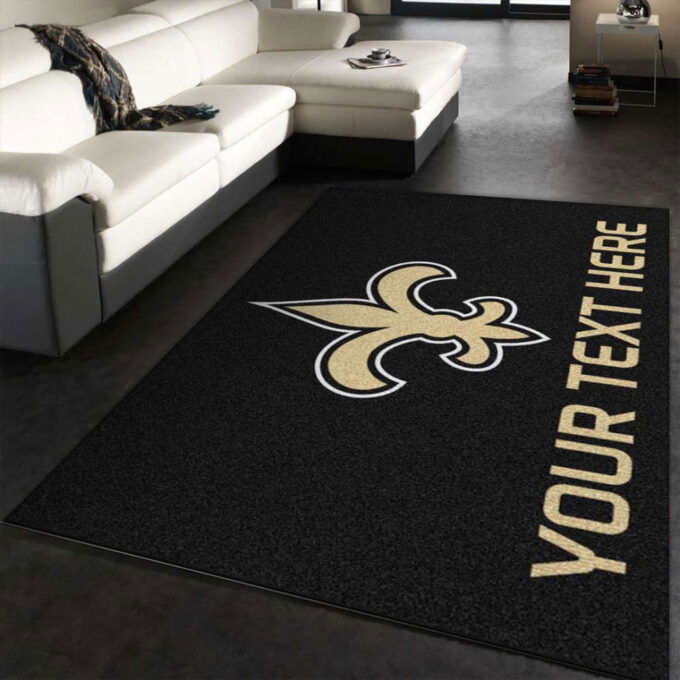 New Orleans Saints Rug Living Room Floor Decor Fan Gifts