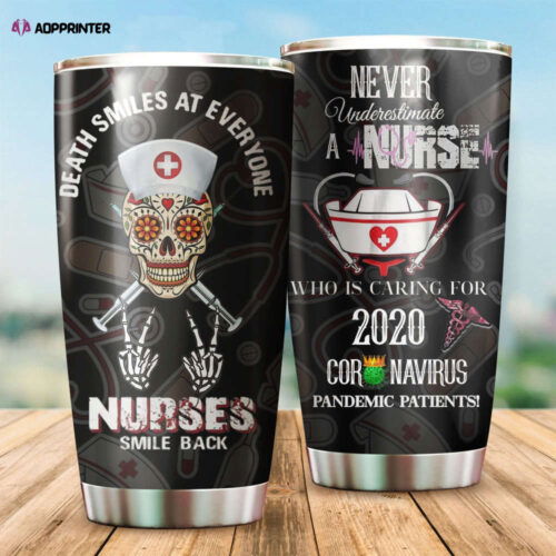 Cart 6 Nurse 2020 Stainless Steel Tumbler