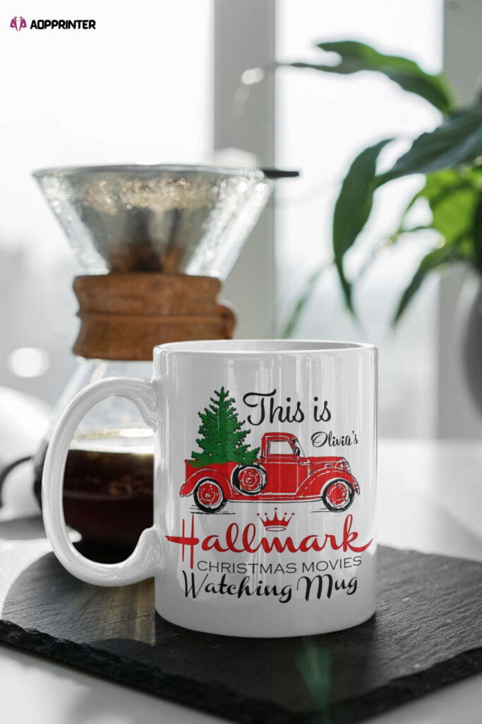 Personalized This Is My Hallmark Christmas Movies Watching Mug, 11oz Hallmark Movie Mug, Xmas Gift, 11 oz Ceramic Mug Gift Personalized This Is My Hallmark Christmas Movies Watching Mug, 11oz Hallmark Movie Mug, Xmas Gift, 11 oz Ceramic Mug Gift