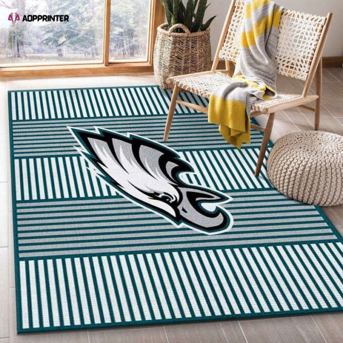 Philadelphia Eagles Imperial Champion Rug Living Room Floor Decor Fan Gifts