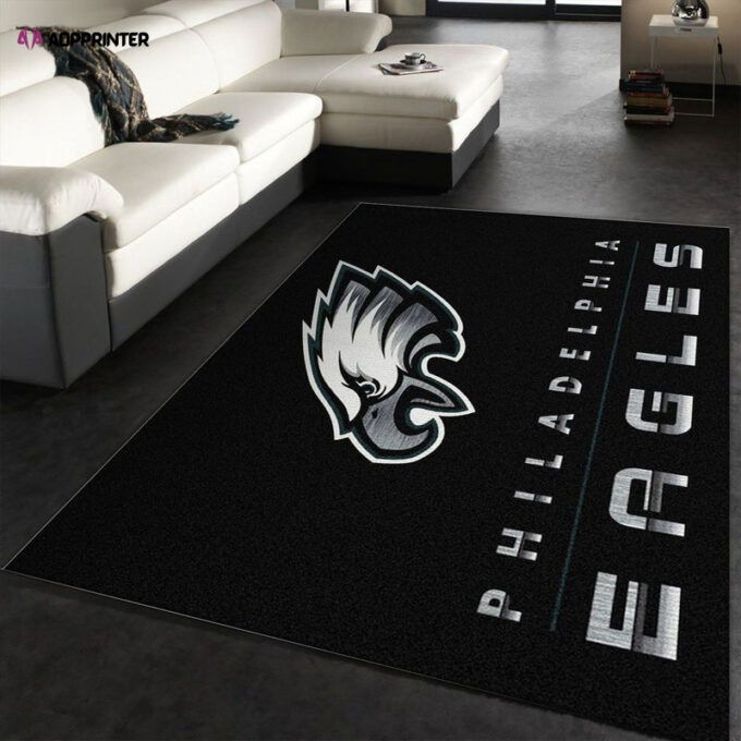 Philadelphia Eagles Imperial Rug Living Room Floor Decor Fan Gifts