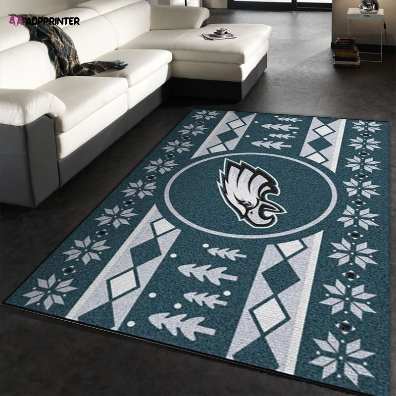 Philadelphia Eagles Rug Living Room Floor Decor Fan Gifts Philadelphia Eagles Rug Living Room Floor Decor Fan Gifts