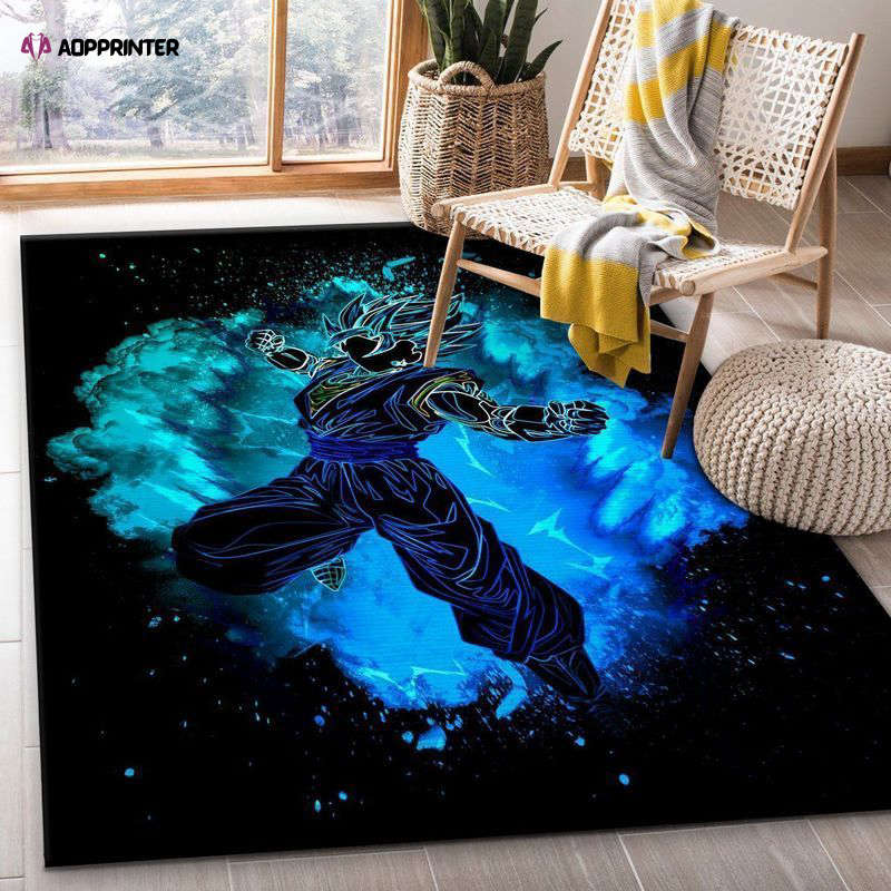 Potara Dragon Ball Rug Living Room Floor Decor Fan Gifts Potara Dragon Ball Rug Living Room Floor Decor Fan Gifts