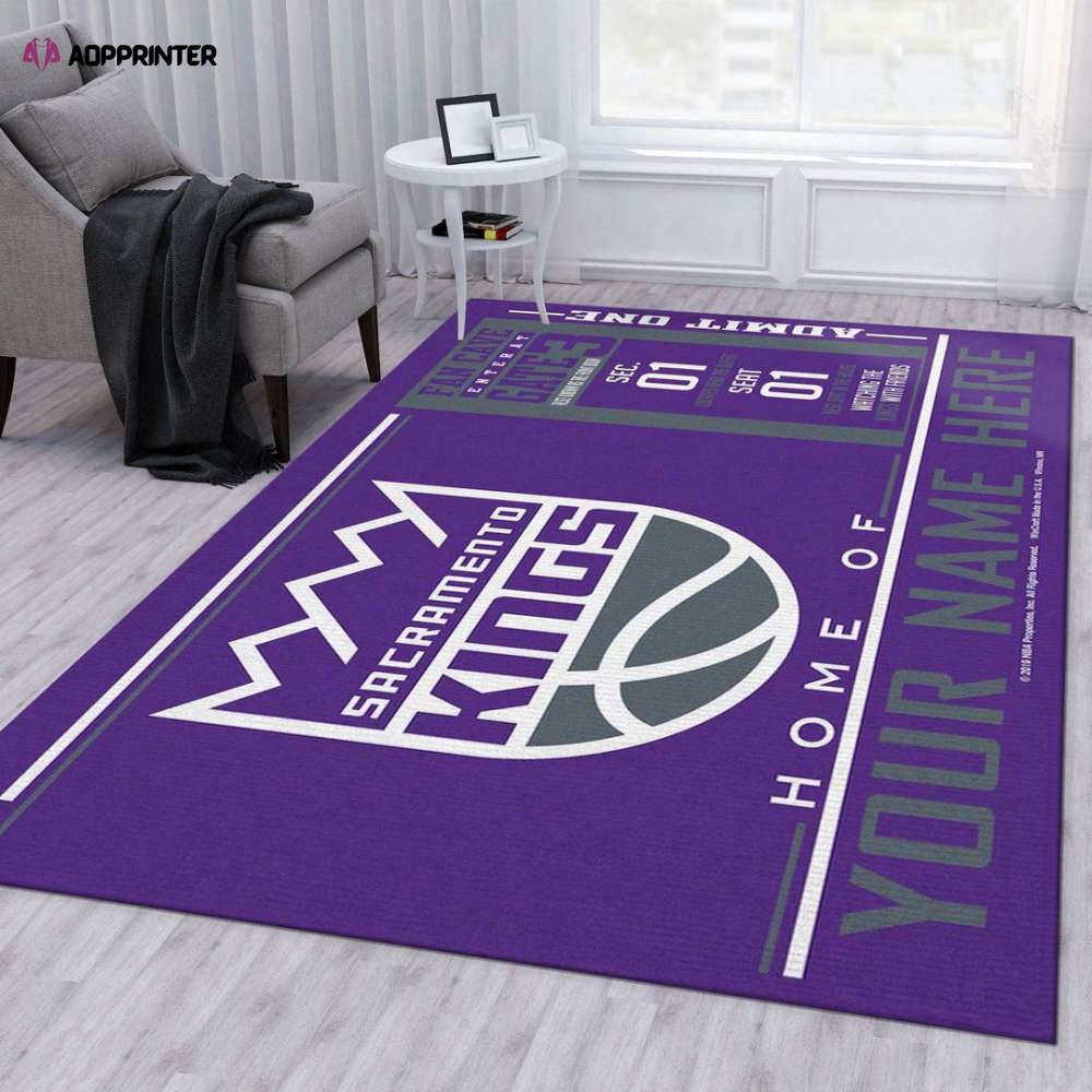Sacramento Kings Rug Living Room Floor Decor Fan Gifts Sacramento Kings Rug Living Room Floor Decor Fan Gifts