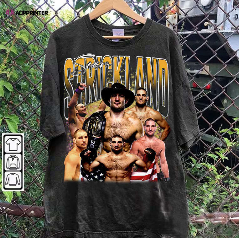Sean Strickland T-Shirt – Sean Strickland Sweatshirt – Mixed Martial Artist TeeUnisex Shirt Sean Strickland T-Shirt – Sean Strickland Sweatshirt – Mixed Martial Artist TeeUnisex Shirt