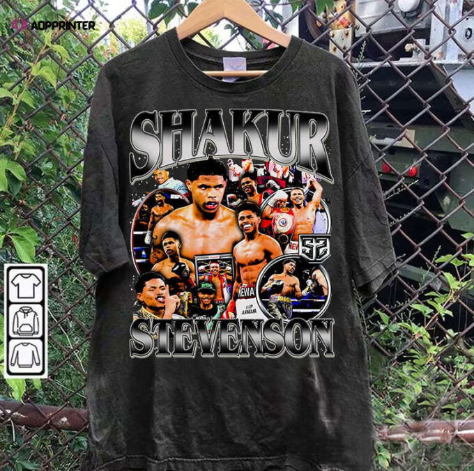 Shakur Stevenson T-Shirt – Shakur Stevenson Tee – American Professional Boxer Unisex Shirt
