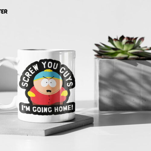 South Park Cartman Screw You Guys I'm Going Home 11 oz Ceramic Mug Gift