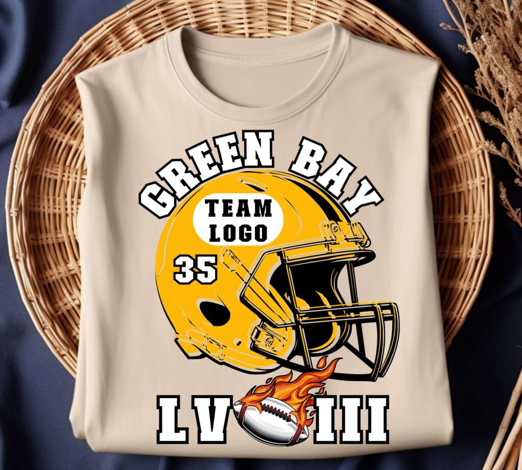 Get Game Day Ready with Super Bowl LVIII Green Bay Football Team Tee! Get Game Day Ready with Super Bowl LVIII Green Bay Football Team Tee!